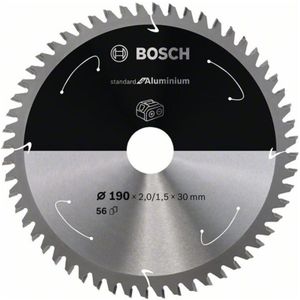 Bosch - 2608837771 - Cirkelzaagblad Aluminium - 190mm - Hardmetalen Tanden