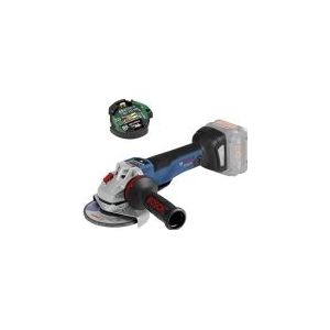 Bosch GWS 18V-10 PSC SOLO 18V Li-Ion accu haakse slijper body in L-boxx - 125mm - koolborstelloos
