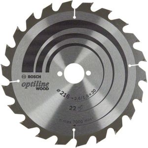 Lame Opt Wood 216x30x2.6/1.6x22T