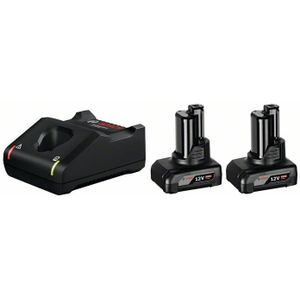 Bosch Professional Starterset 12V 6,0 Ah PREMIUM Accu - 1600A01B20