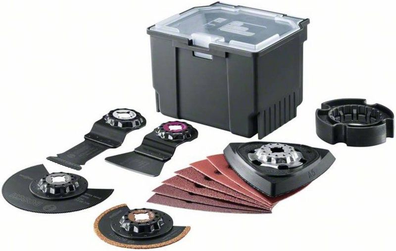 Bosch - 2609256F49 - Multitool Accessoires - 12-delig - Starlock