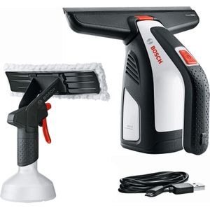 Bosch Home and Garden Glass Vac Solo Plus Raamzuiger Zwart, Grijs