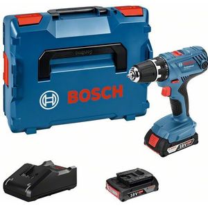 Bosch Professional GSR 18V-21 Accuboormachine - Met 2 X 18 V (2.0Ah) Accu  en Lader
