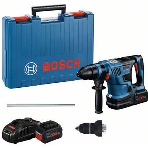 Bosch Professional GBH 18V-34 CF Accu Combihamer SDS  met Snelwisselboorkop 5,8J Bluetooth 18V 8.0Ah in Koffer - 0611914002