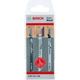 Bosch 2607011436 Decoupeerzaagbladen set Incl. Gratis Carbide Blad - Hout (15st)