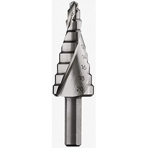 Bosch Professional HSS Trappenboor (voor metaal en kunststof, Ø 4 – 20 mm, lengte 70,5 mm, accessoire boormachine)