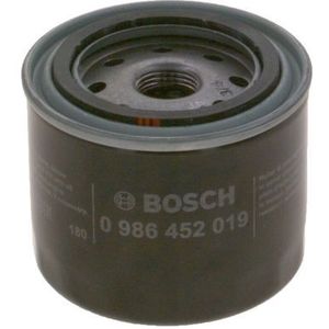 Bosch P2019 - Oliefilter - Voor Daewoo, Daihatsu, Suzuki - Opschroeffilter - Hoogte 72 mm