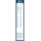 Bosch Ruitenwissers Twin 502S - Lengte: 500/450 mm - set Wisserbladen Voor