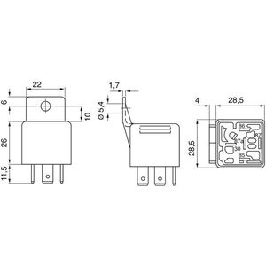 Bosch - Autosensor - Geschikt Voor Arbeidsstroom - Stroomsterkte 20A - Spanning 24V