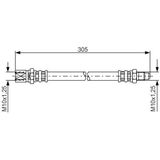 Auto - M10x1,25 - Achteras - Vooras Rechts - Motorcode 131 CC