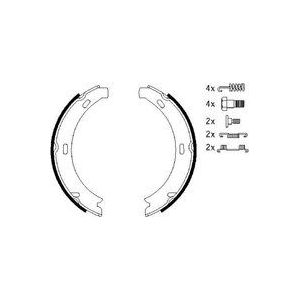 BOSCH Handrem MERCEDES-BENZ 0 986 487 584 2104200320,A2104200320 Remschoenset, parkeerrem