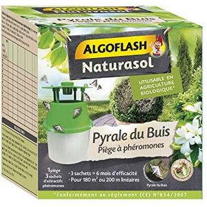 AlgoFlash Natural BiopIBUI Buxusboom pyrale val 3 feromon capsules, niet van toepassing