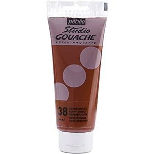 Pebeo 100 ml Studio Gouache, Verbrand Sienna