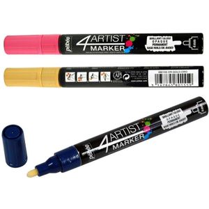 Pebeo 4artist marker 4mm - 33 licht blauw