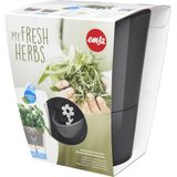 Emsa Fresh Herbs herb pot 13 cm, grijsgroen