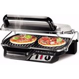 Tefal Ultra Compact contactgrill GC3060 - 3 in 1: dubbelzijdige grill - 2000 watt,38,3 x 21 x 38,8 cm,Zilver