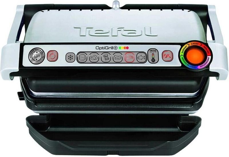 Tefal OptiGrill GC716D12 - Contactgrill - Inclusief wafelplaten