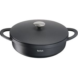 Tefal - Trattoria - Hapjespan - Aluminium - Inclusief Deksel
