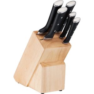 Tefal - Ice Force Messenset - 5-delig - Inclusief Messenblok - Roestvrij Staal