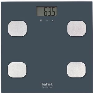 Tefal - Body Up - Personenweegschaal - Transparant Glas