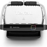 Tefal OptiGrill Elite GC750D, Schwarz, Edelstahl, Quadratisch, Berührung, 300 x 200 mm, Thermoplast, China