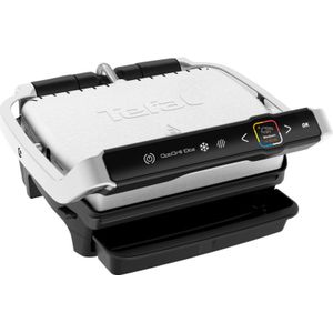 Tefal OptiGrill Elite GC750D16 - Contactgrill - Grill - Zwart/RVS