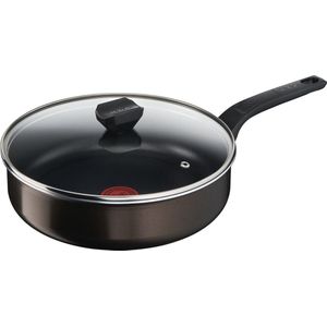 Tefal Sauteerpan Cook & Clean 26 Cm Aluminium Zwart