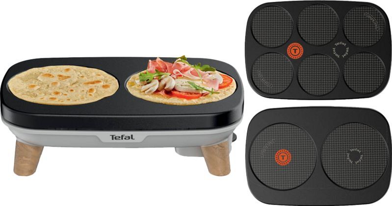 TefalPY900D - Poffertjespan Zwart