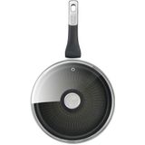 Tefal - Unlimited - Hapjespan - Zwart - Aluminium - 24 cm