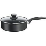 Tefal - Unlimited - Hapjespan - Zwart - Aluminium - 24 cm