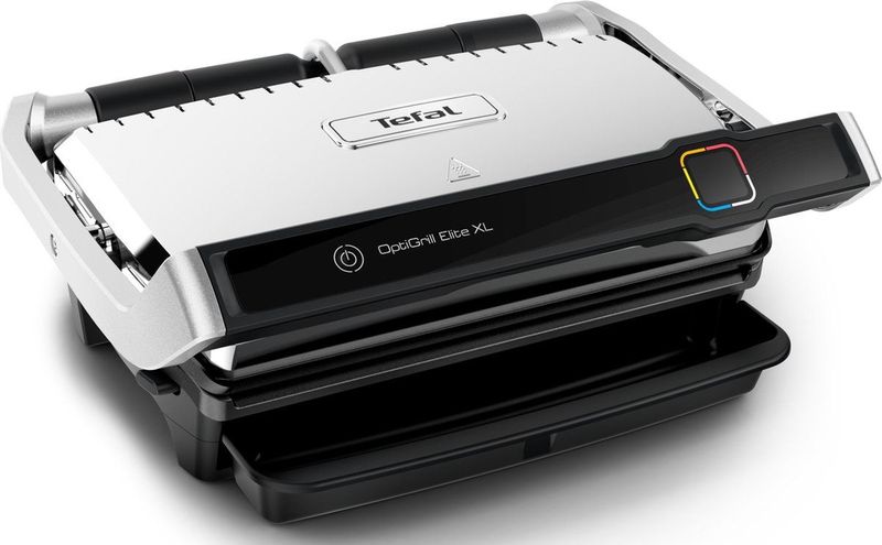 Tefal Kontaktgrill »GC760D Optigrill Elite XL«, 2200 W, Countdown zum perfekten Ergebnis, extra Grillboost für Grillstreifen