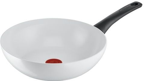 Tefal - Ceramic Control - Wokpan - Wit - Keramische Laag - Ø 28 cm