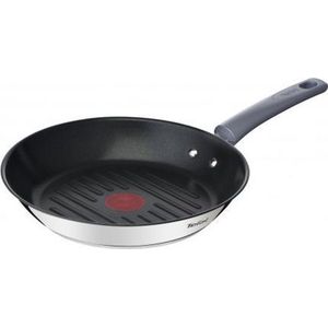 Tefal Koekenpan G7314055, zwart, roestvrij staal, bakeliet, Ø 26 cm