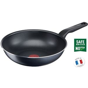 Tefal - XL Force - Wokpan - Zwart - Aluminium