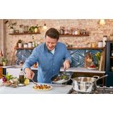 Tefal - Jamie Oliver Cook Smart Wokpan - Roestvrijstaal - Ø28 cm - Duurzame Coating
