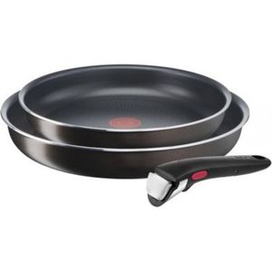 Tefal Ingenio Easy Plus Set Braadpannen + Afneembaar Handvat 24/28CM