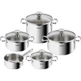 Tefal Duetto Pannenset 5 delig met deksels Inductie