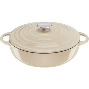 Tefal - LOV - Braadpan - Beige - 3.8L - 97% Gerecycled Ijzer