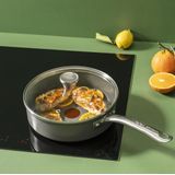 Tefal - Renew+ Hapjespan - Keramisch - Rood - 100% Gerecycled Aluminium