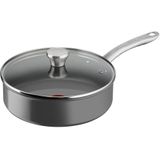 Tefal - Renew+ Hapjespan - Keramisch - Rood - 100% Gerecycled Aluminium