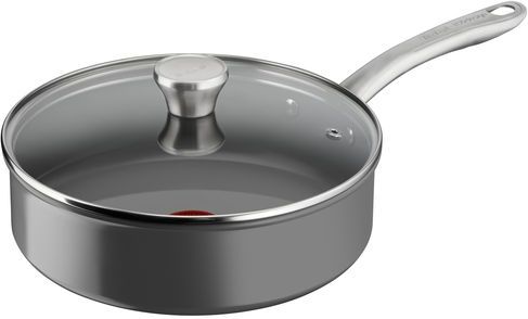 Tefal - Renew+ Hapjespan - Keramisch - Rood - 100% Gerecycled Aluminium