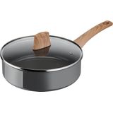 Tefal Renew Hapjespan - Ø 24 cm - Keramische antiaanbaklaag - Met deksel - PFAS-vrij