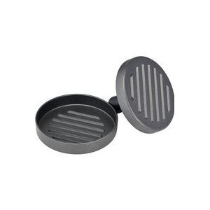 Tefal K18511 hamburgerpers van gegoten aluminium, zwart/grijs