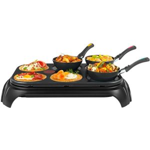 Tefal Wokparty Duo PY5828 - Gourmetstel - 6 personen