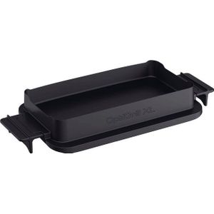 Tefal OptiGrill XL accessoire bakschaal, compatibel met OptiGrill 2-in-1 XL, OptiGrill met ovenfunctie uitbreiden, anti-aanbaklaag gegoten aluminium, zwart, XA735810