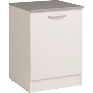 Onderkast Eko 60 cm met deur - wit