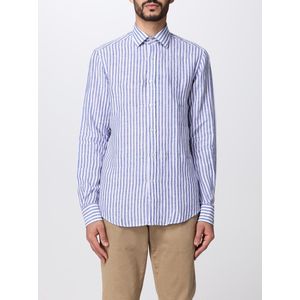 Paul & Shark, Heren, Overhemden, Blauw, Maat: XS Katoen,