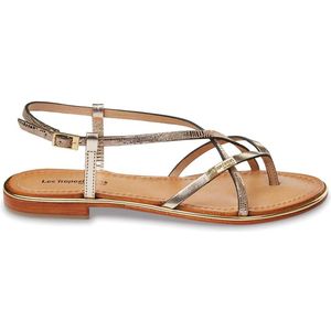 Les Tropeziennes - Monaco - Sandalen - Goud - Leer/Nubuck