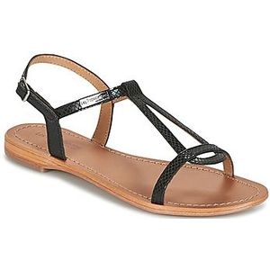 Leren sandalen Hamat LES TROPEZIENNES PAR M BELARBI. Leer materiaal. Maten 39. Zwart kleur