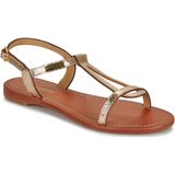 Les Tropeziennes Par M Belarbi - Sandalen - Verguld/Slangenprint - Leer